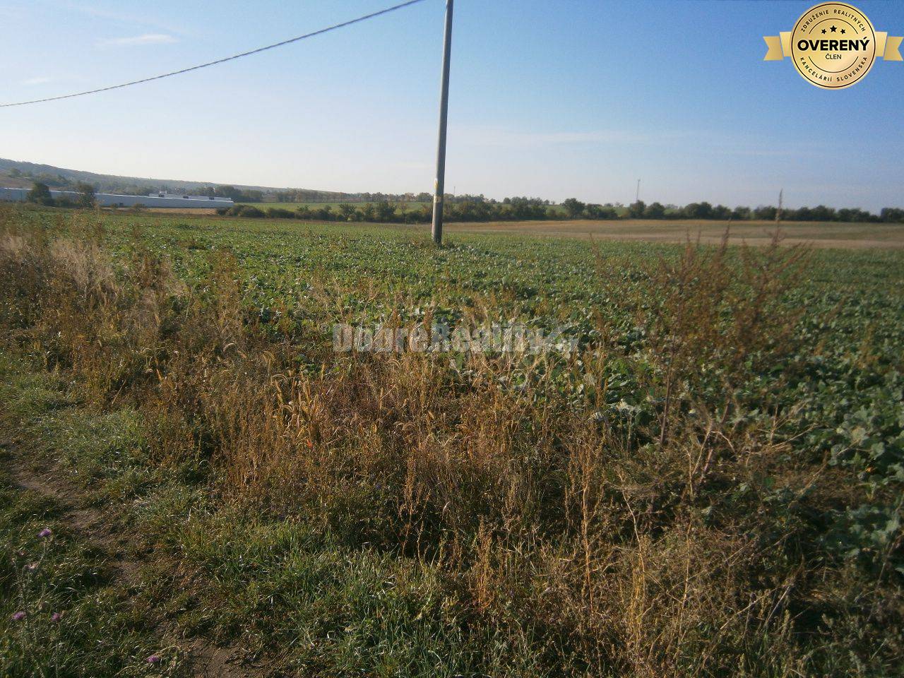 pozemok vhodný pre výstavbu rodinných domov o výmere 10 ha v obci Ruma