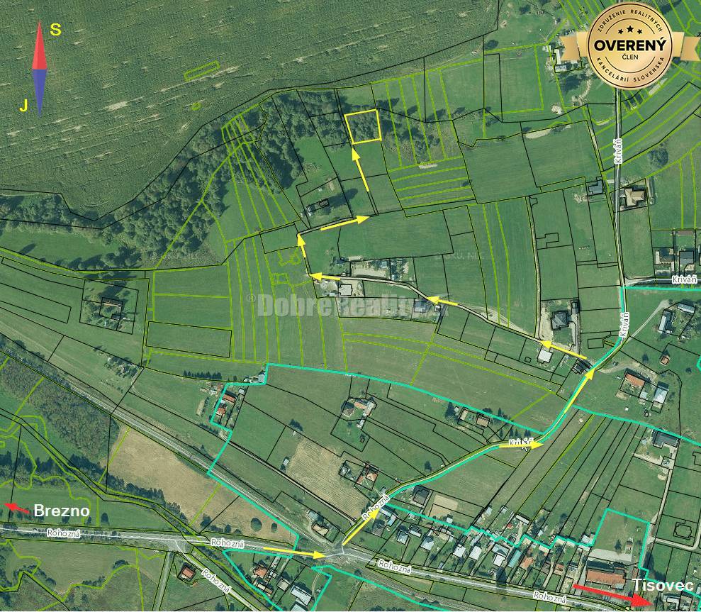 PREDAJ: Pozemok pre záhradkárčenie a relax, 1125 m2, Brezno - Rohozná