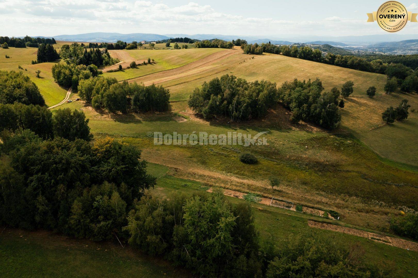 PREDAJ: Pozemok s potokom a hájom, 2587 m2, Detvianska Huta - Vrchdobr