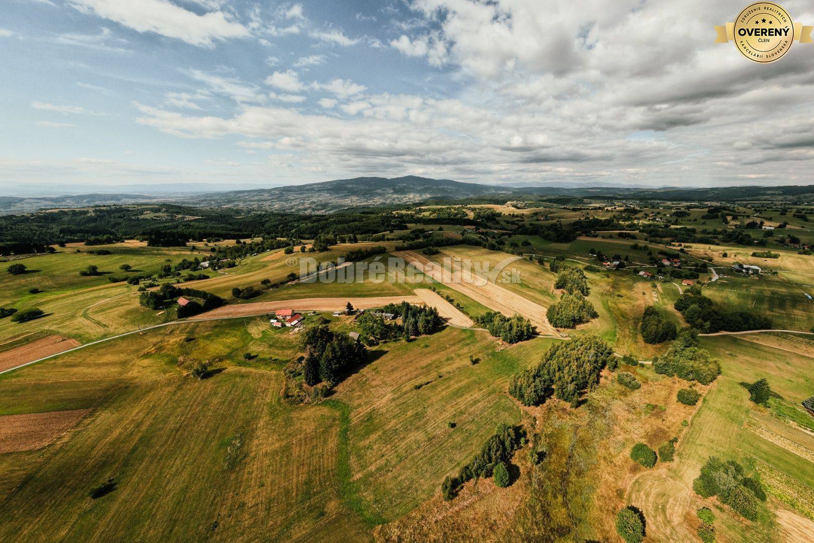 PREDAJ: Pozemok s potokom a hájom, 2587 m2, Detvianska Huta - Vrchdobr