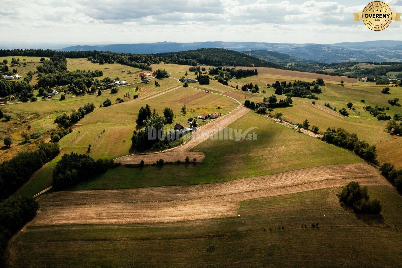 PREDAJ: Pozemok s výhľadmi, 4607 m2, Detvianska Huta - Vrchdobroč, okr
