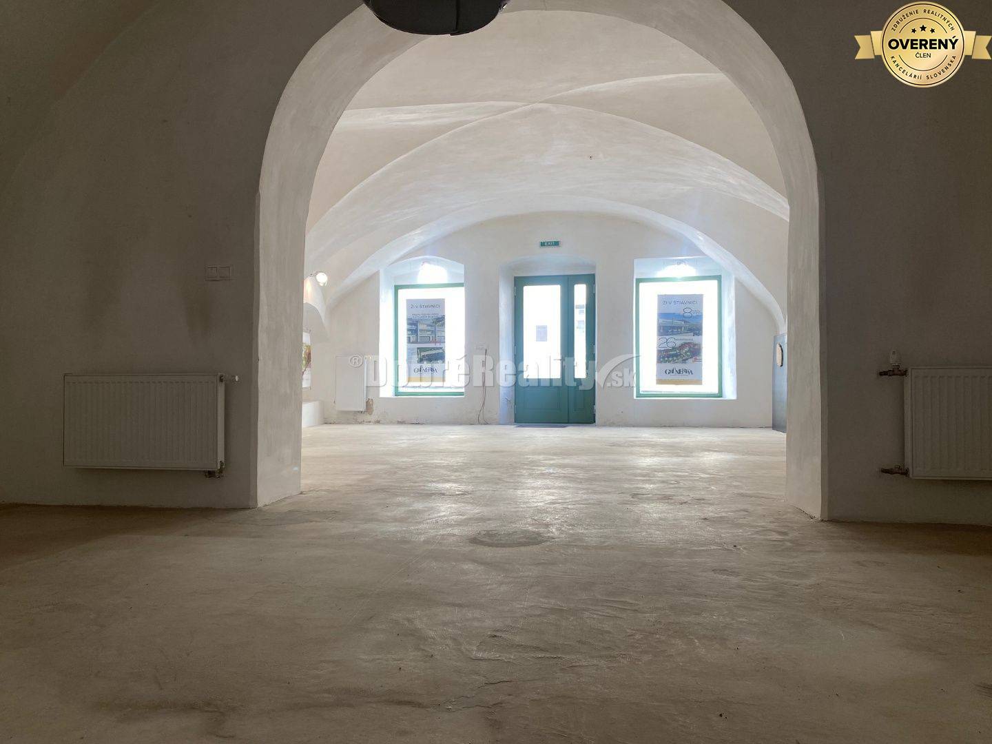 Na prenájom obchodný priestor v historickom centre mesta Banská Štiavn