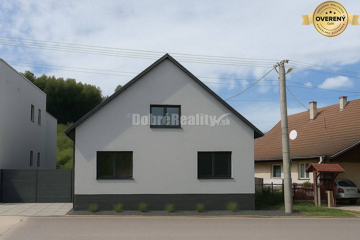 Rodinný dom s veľkým pozemkom v krásnom a tichom prostredí v blízkosti