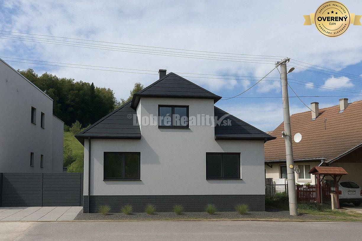 Rodinný dom s veľkým pozemkom v krásnom a tichom prostredí v blízkosti