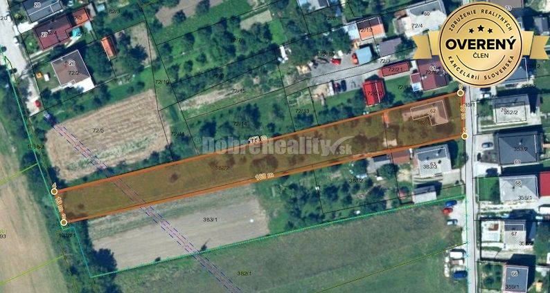 PREDAJ VEĽKÉHO STAVEBNÉHO POZEMKU S RODINNÝM DOMOM ZA CENU POZEMKU – N