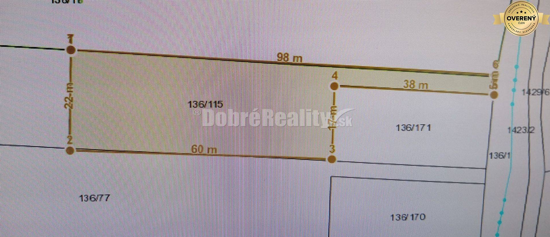 Pozemok v Sokolovciach pod lesom 1473m2 – tiché prostredie - vyjadreni
