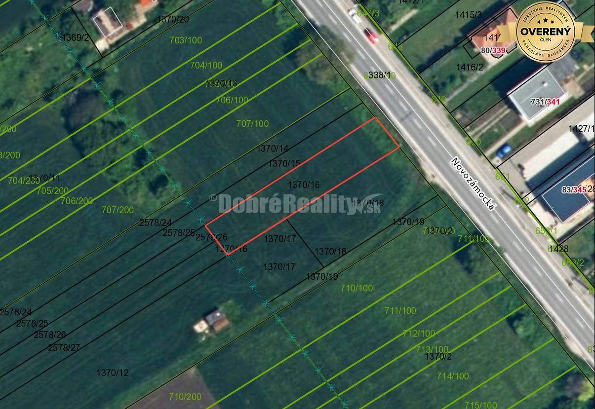 Stavebný pozemok na predaj – Ivanka pri Nitre (537 m²) | MHD, IS, rovi