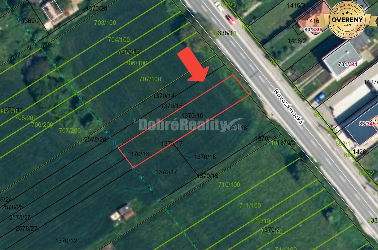 Stavebný pozemok na predaj – Ivanka pri Nitre (537 m²) | MHD, IS, rovi