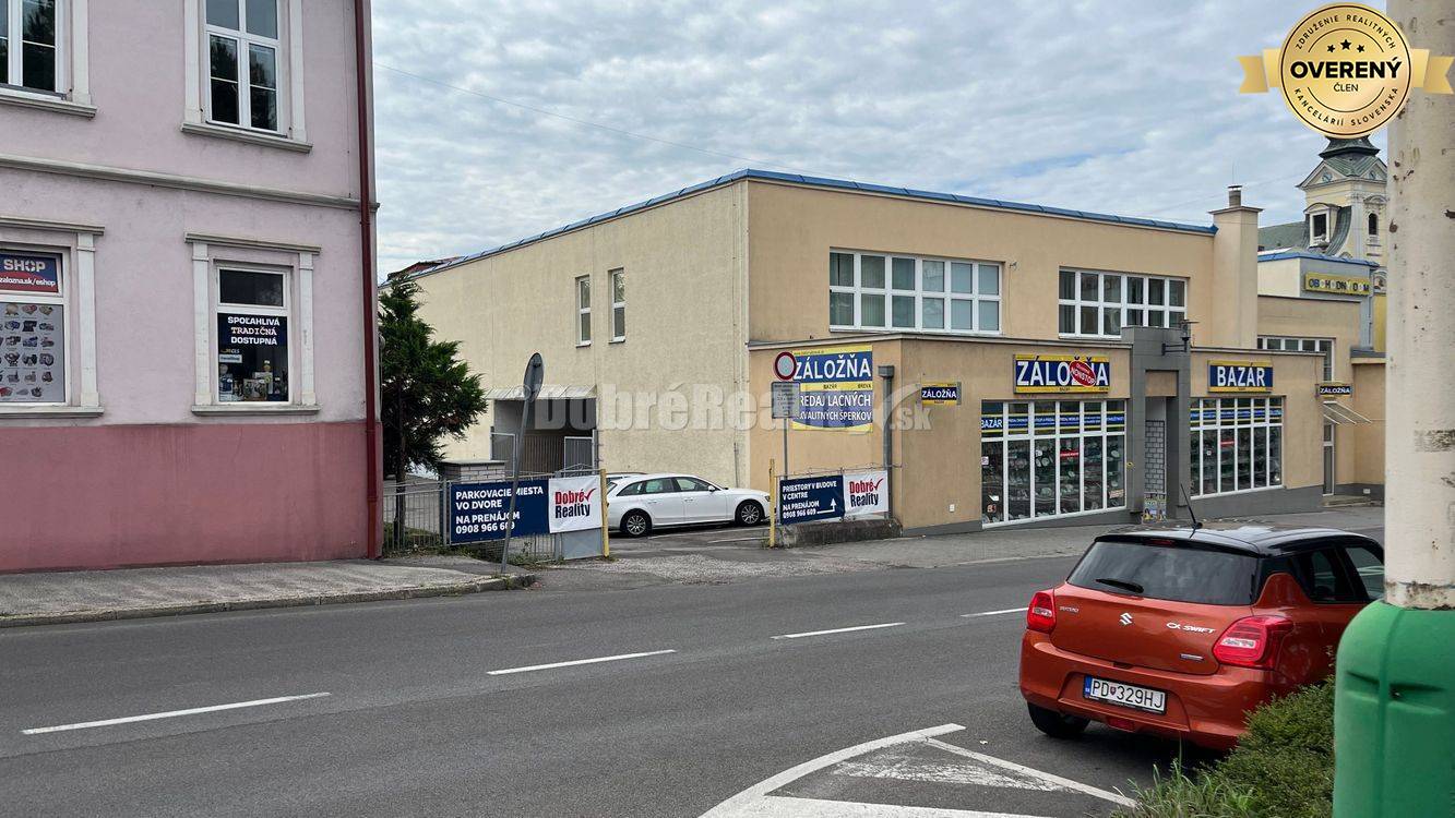 DOBRÉ REALITY - Parkovacie miesta v centre mesta na prenájom