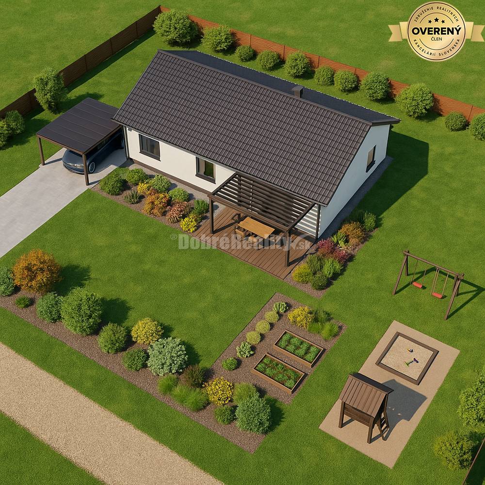 PREDAJ: Ideálny pozemok pre ideálny rodinný dom, 779 m2, Beňuš