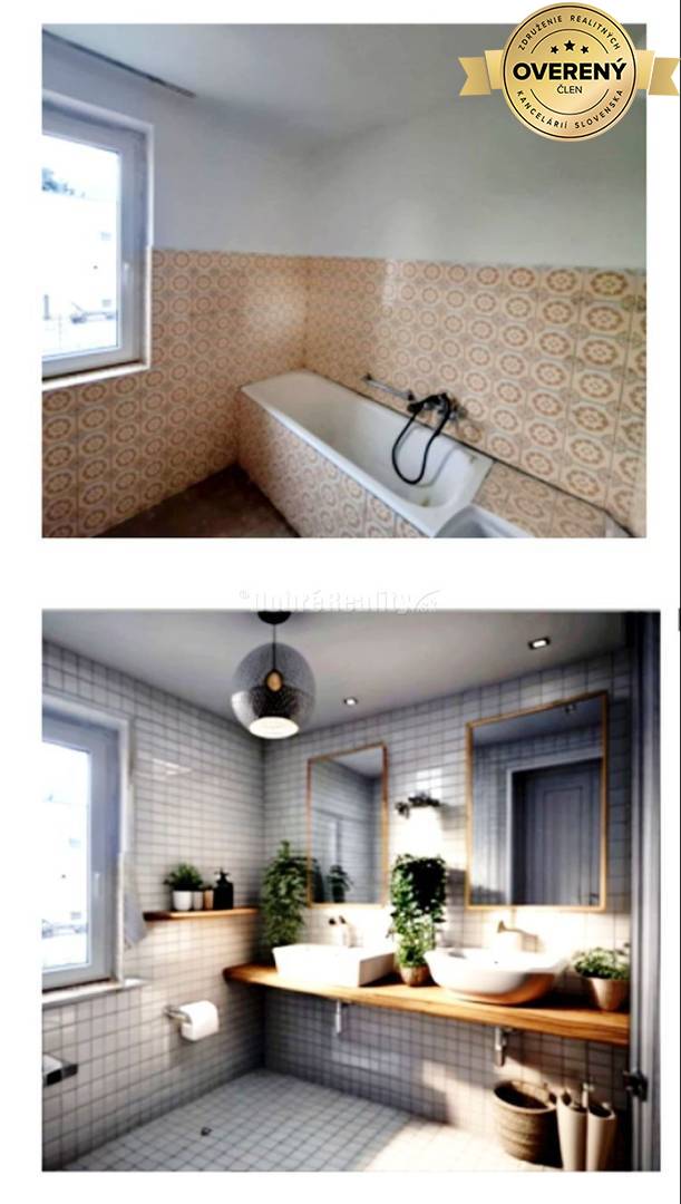 Znížená cena - na predaj zdravý posch. 5-izb. RD 283m2 + garáž, sklení