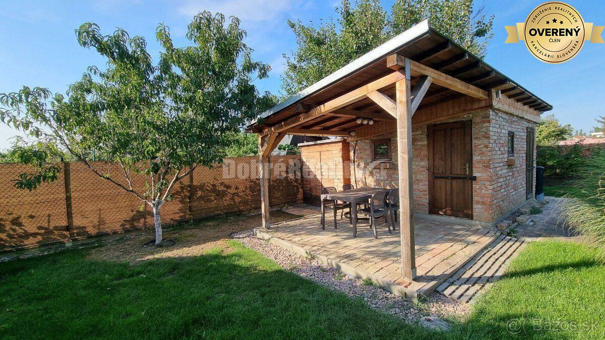 Čarovná chatka so záhradou v Šali na PREDAJ