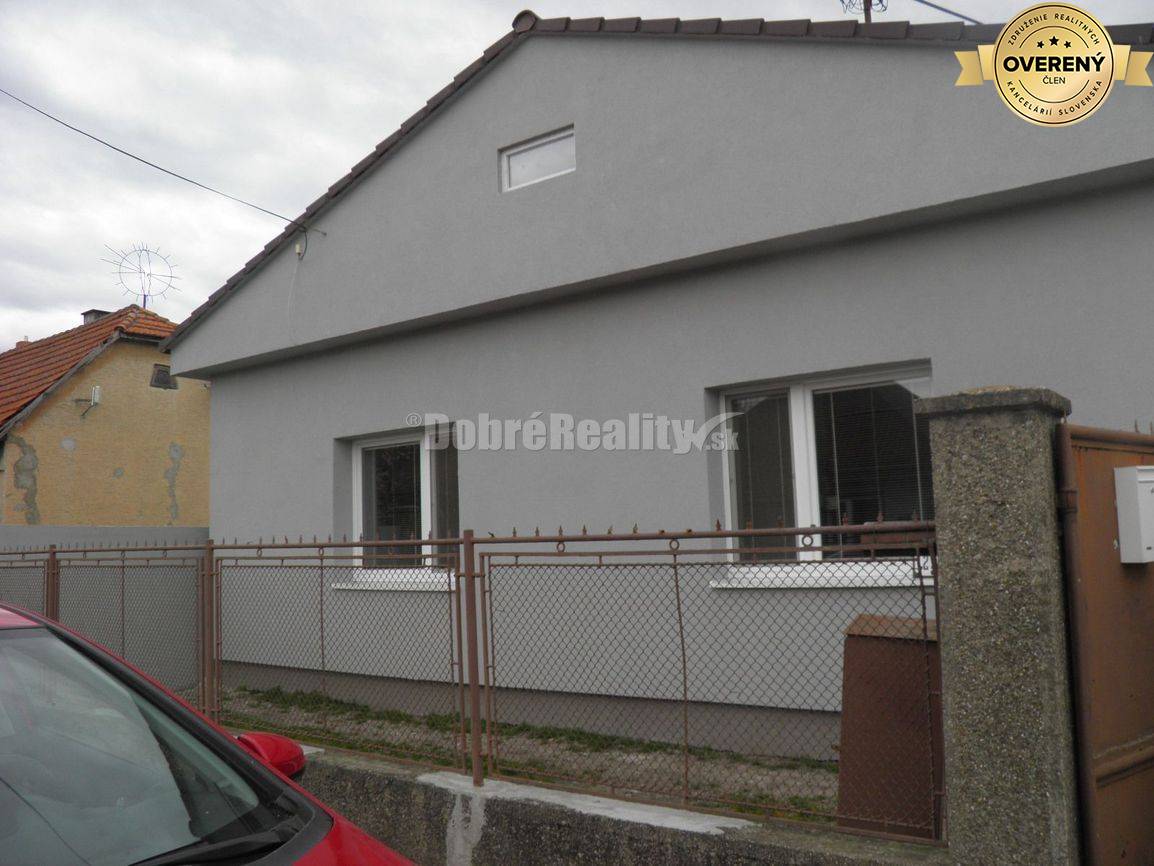 RK Dobré reality predáva v spolupráci s majiteľom 4-izbový rodinný dom