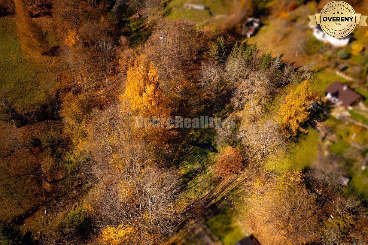 PREDAJ: Tajuplná záhrada s jazierkom a banským potôčikom, 1927 m2, Špa