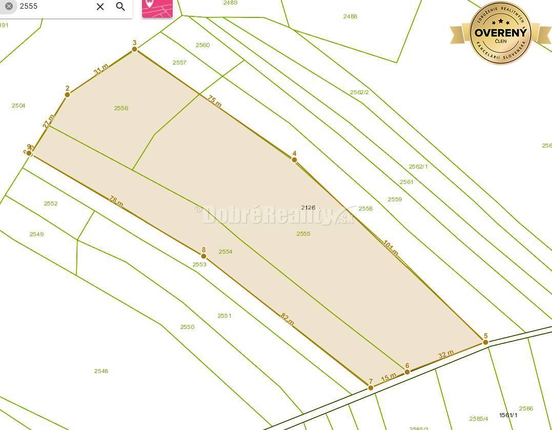 Na predaj pozemok pod Machnáčom v krásnom horskom prostredí Bielych Ka