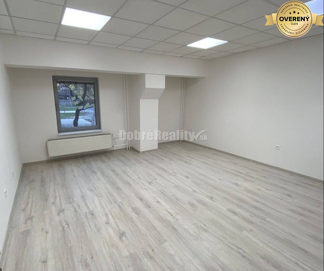 Dobré Reality Vám ponúkajú prenájom bezbariérovej komerčnej miestnosti