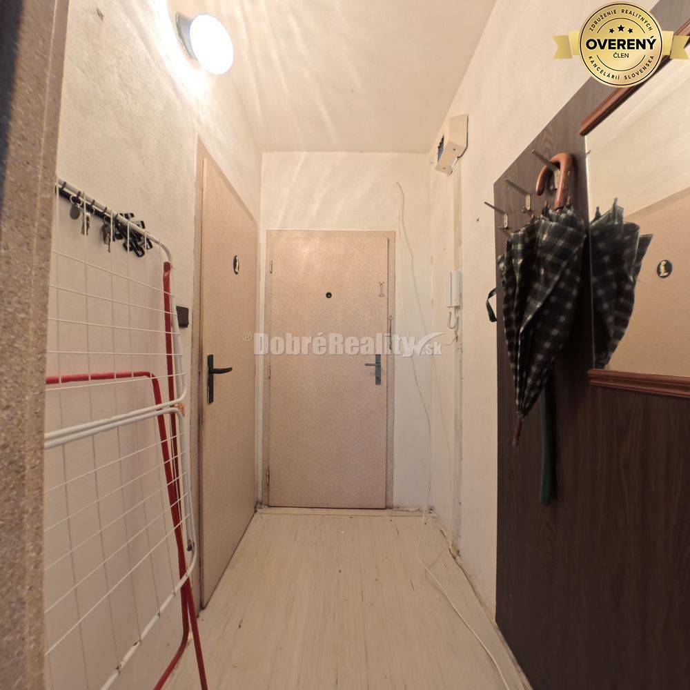 Dobré Reality ponúkajú na predaj 1-izbový byt na ulici Zd. Nejedlého v