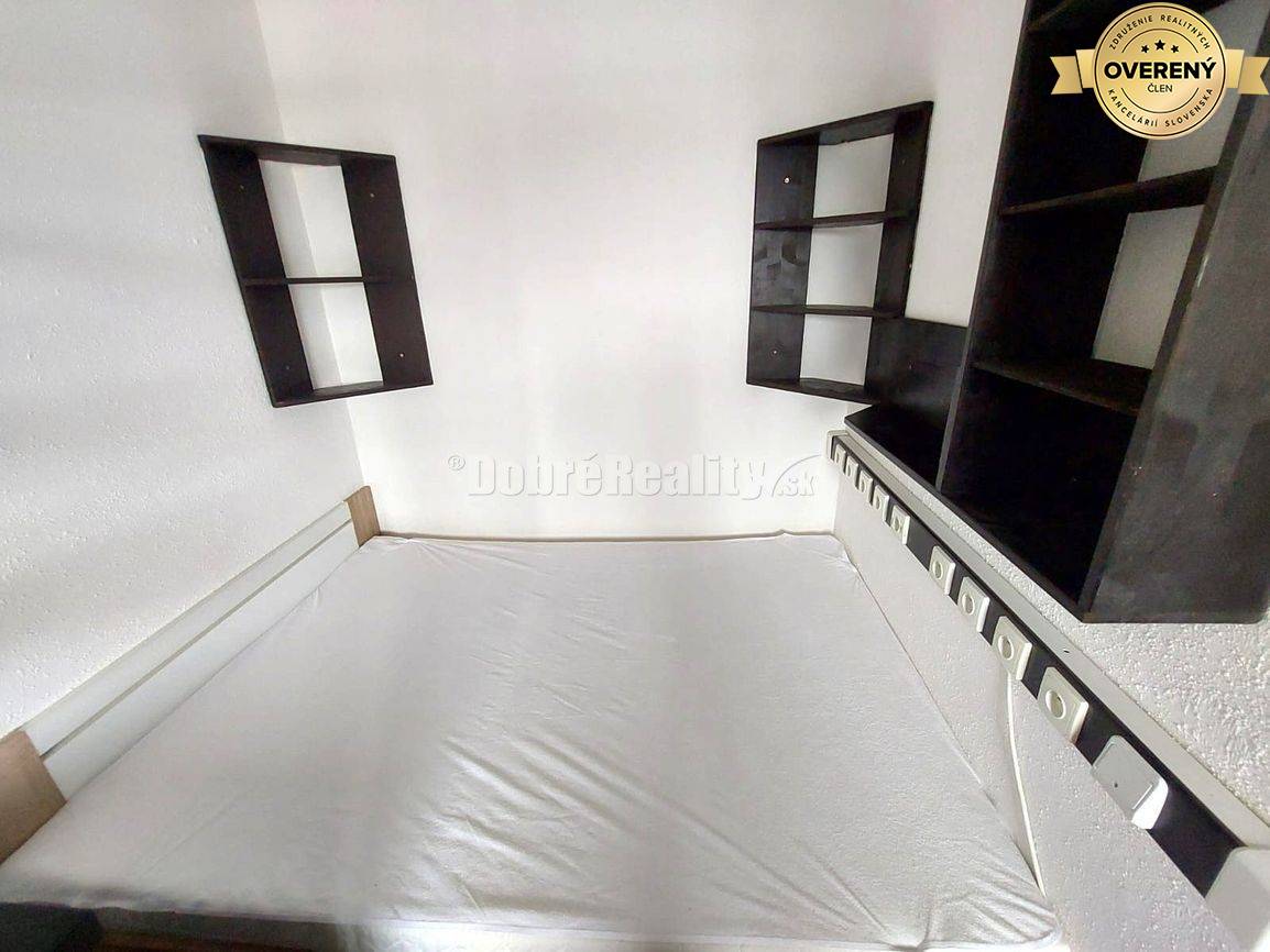 PRENÁJOM: SLNEČNÝ 1 IZBOVÝ BYT, SÁSOVÁ