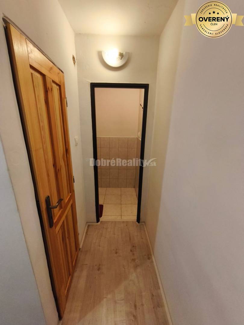 Príjemný ,útulný 1 izbový bytík priamo v centre Galanty.