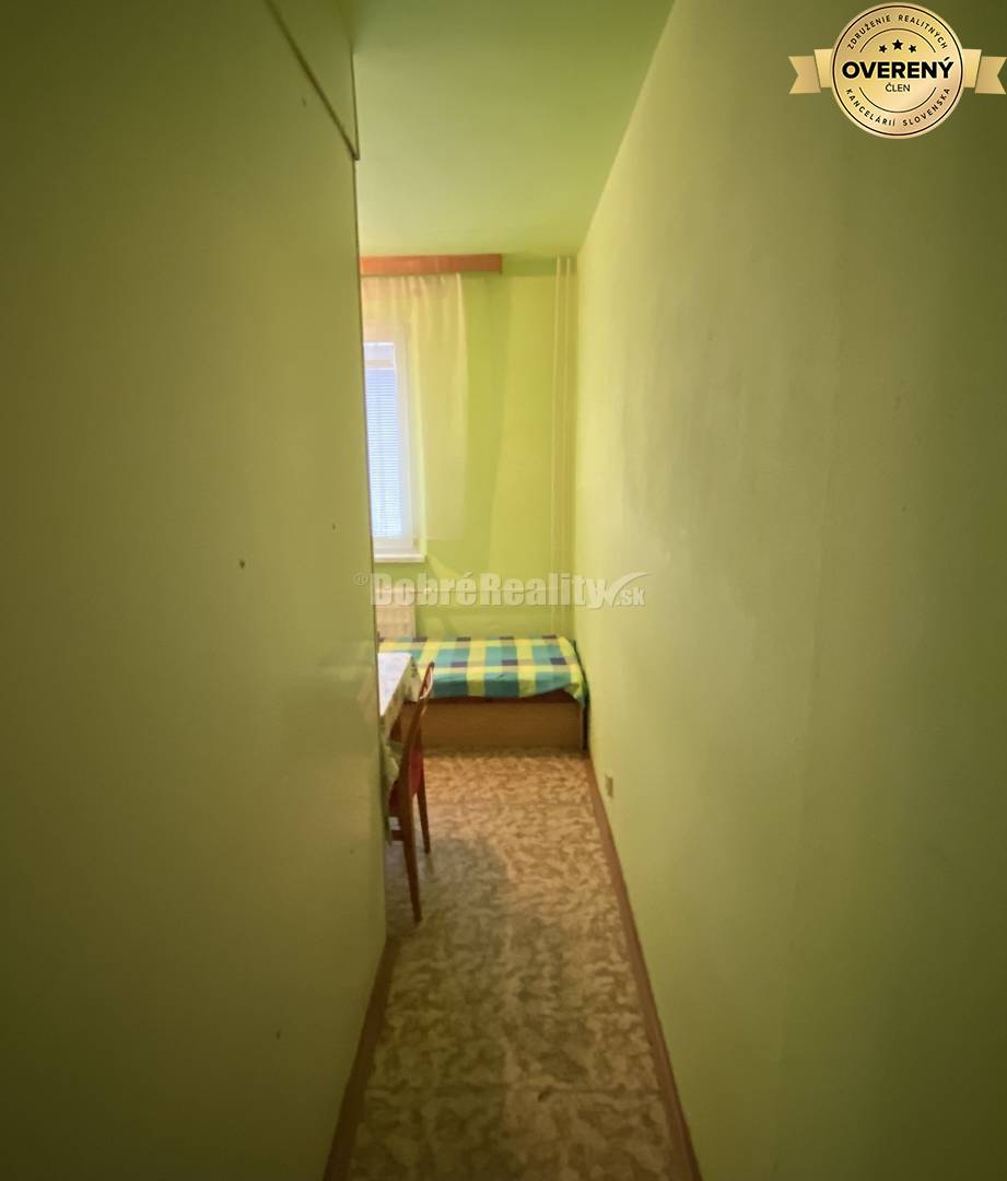 DOBRÉ REALITY ponúkajú na predaj 1-izbový byt v Rimavskej Sobote