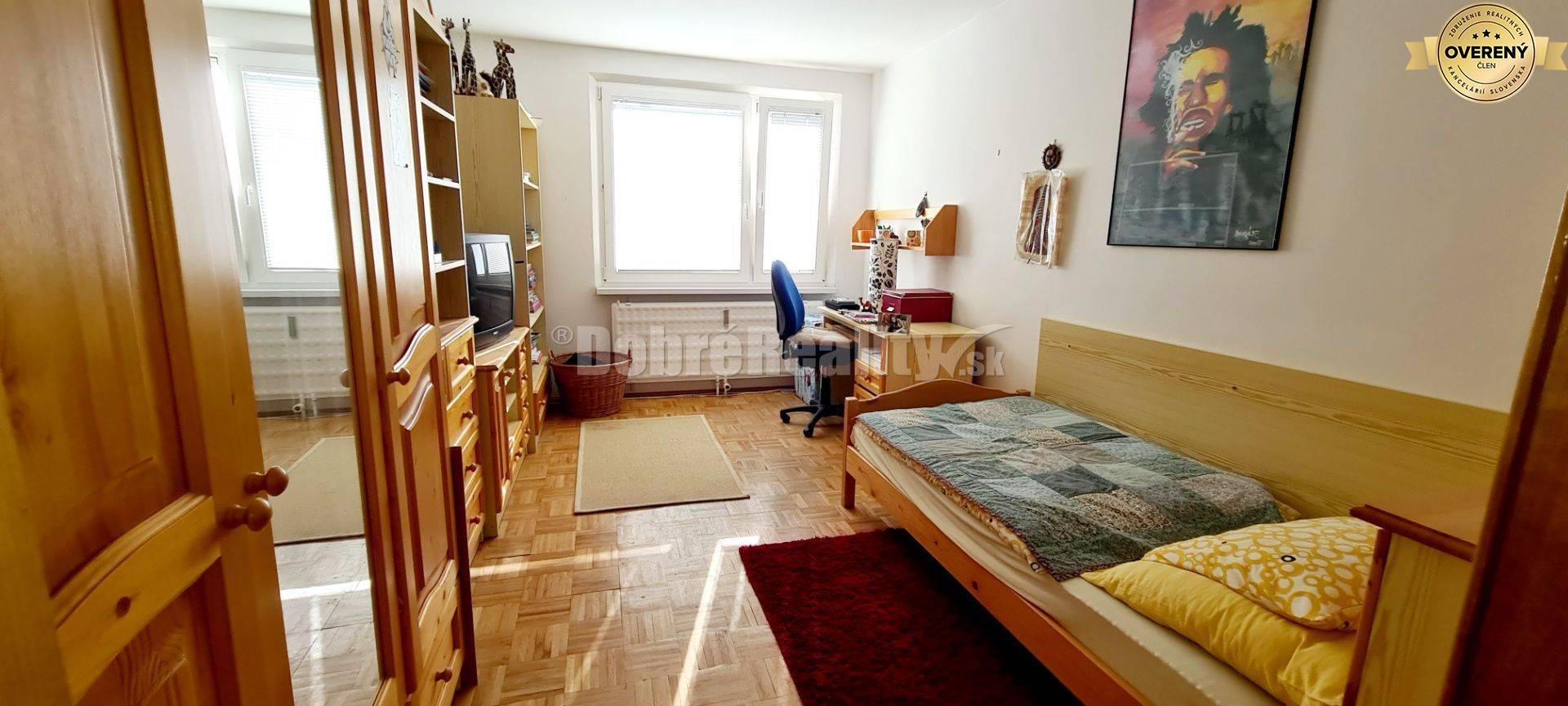 Slnečný 4-izb. byt 83m2 v tesnej blízkosti prírody rieky Váh