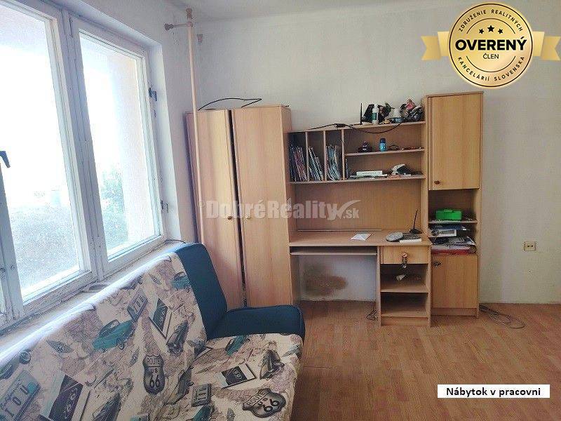 RK Dobré reality predáva 3-izbový byt v Dulovciach