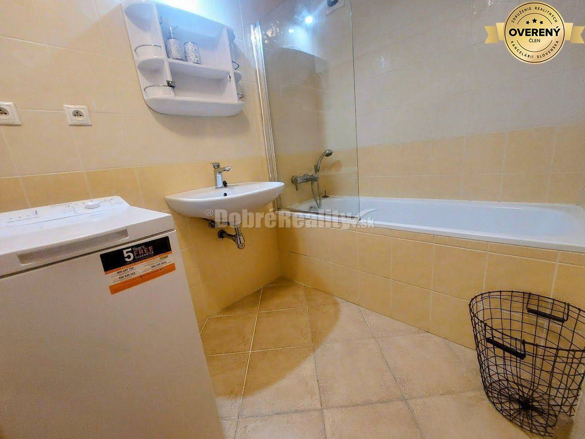 PRENÁJOM: SLNEČNÝ 2 IZBOVÝ BYT BEZ BALKÓNA, NOVOSTAVBA, CENTRUM