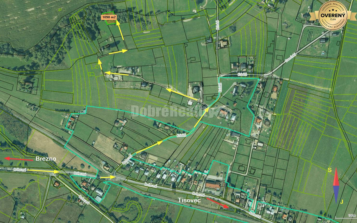 PREDAJ: Pozemok pre záhradku a relax na brehu Osikovského potoka, 1098