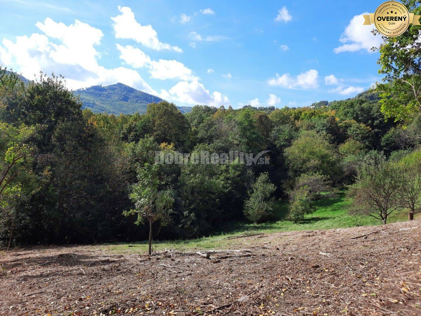 Pozemok pre výstavbu rodinného domu, 820 m2, Nová Baňa - Viničná cesta