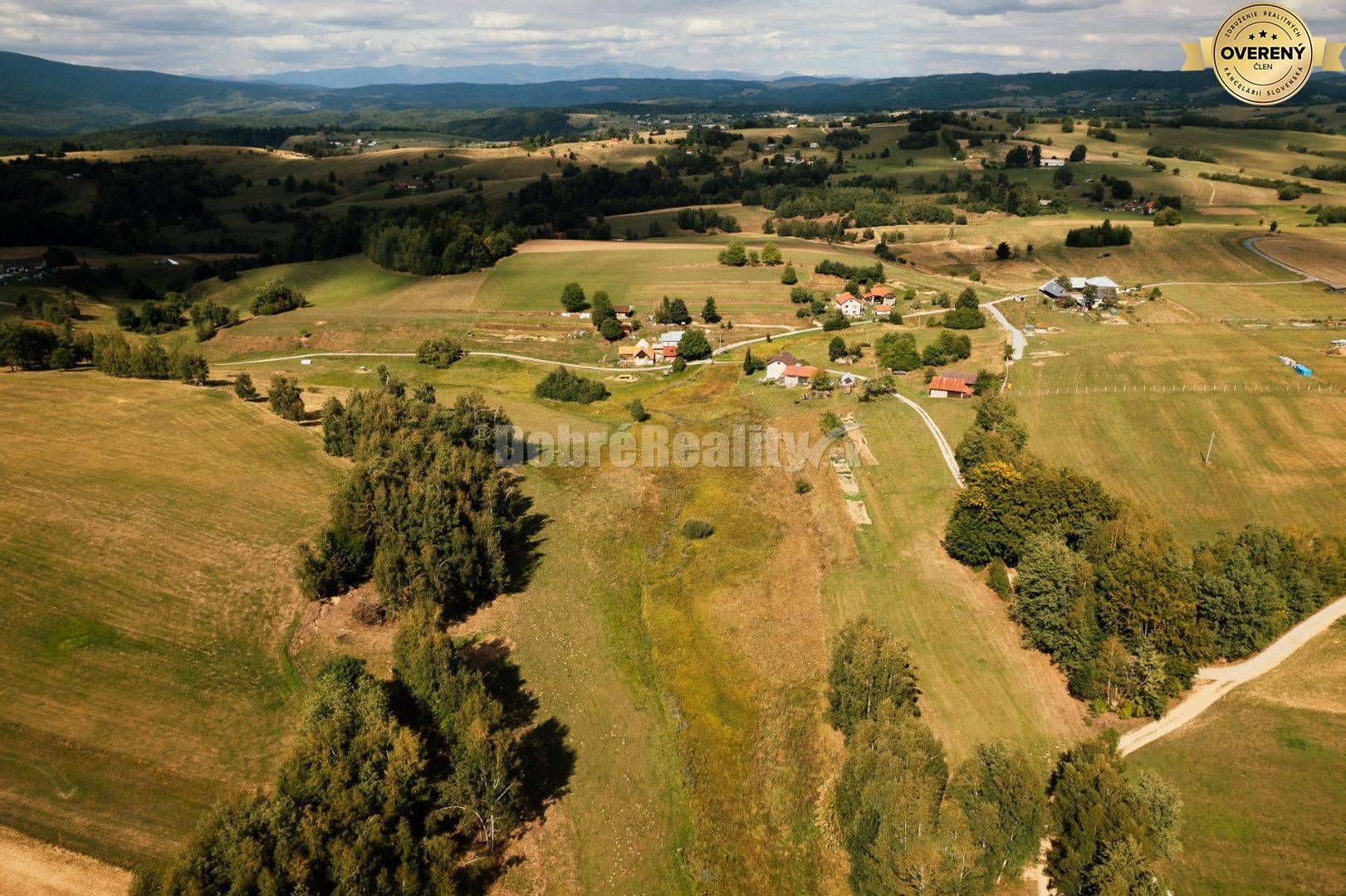 PREDAJ: Pozemok s potokom a hájom, 2587 m2, Detvianska Huta - Vrchdobr