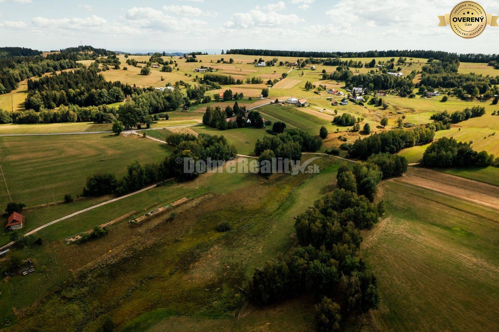 PREDAJ: Pozemok s potokom a hájom, 2587 m2, Detvianska Huta - Vrchdobr