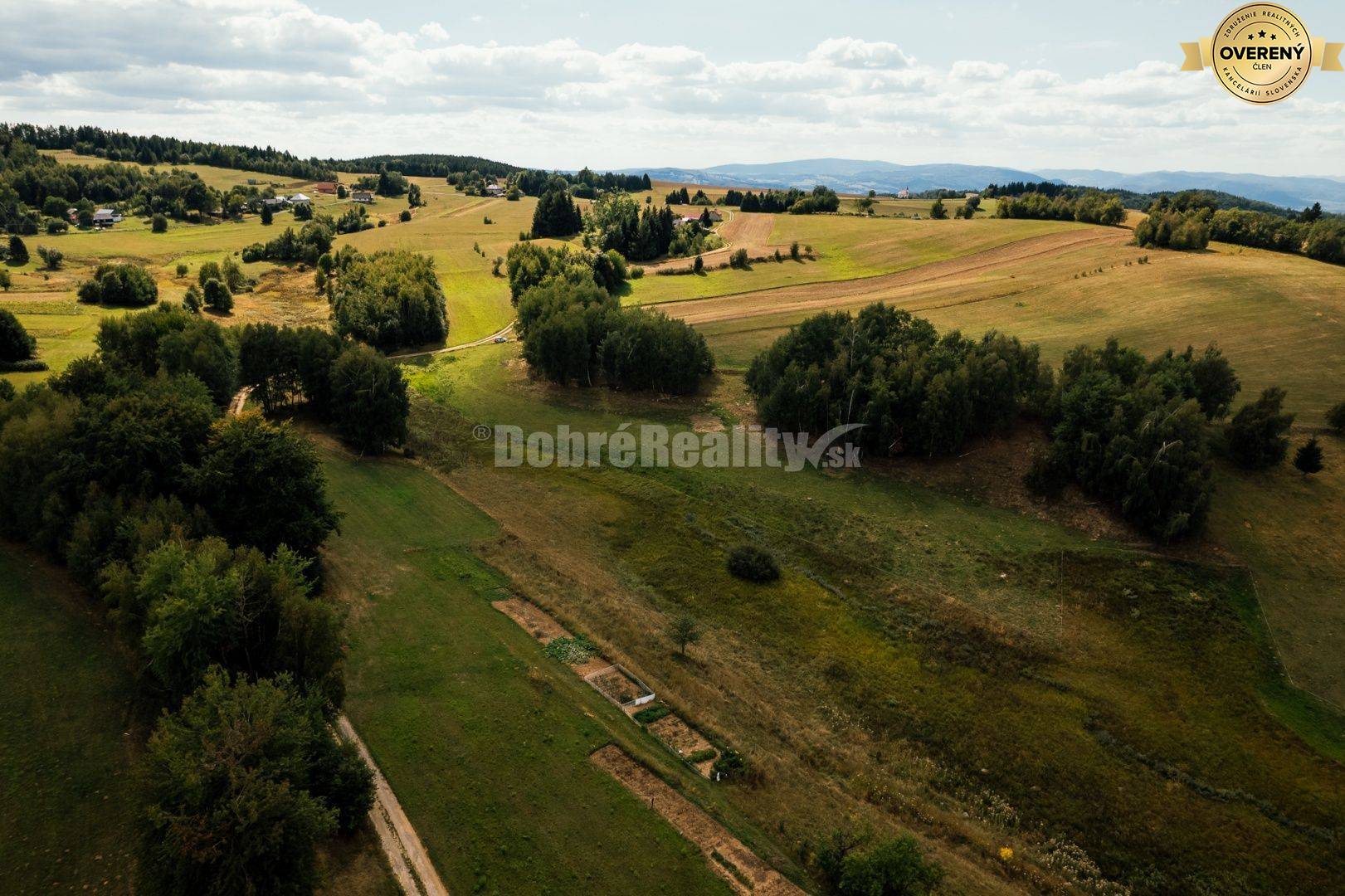 PREDAJ: Pozemok s potokom a hájom, 2587 m2, Detvianska Huta - Vrchdobr