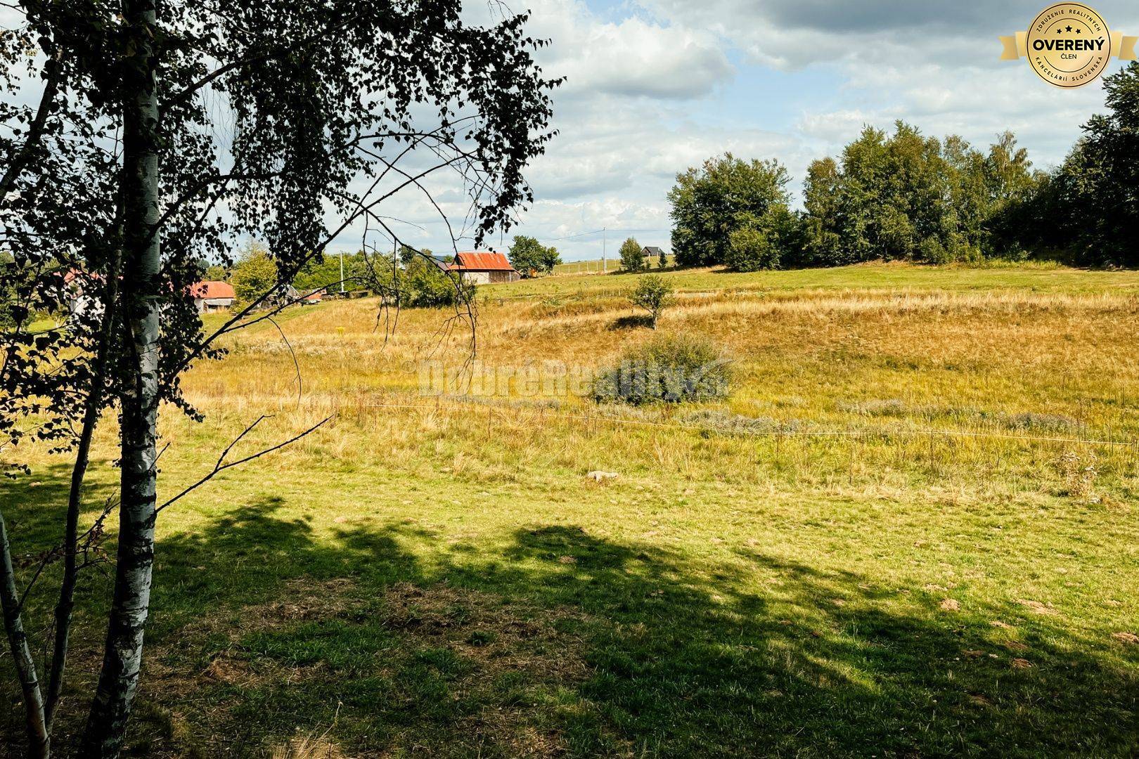 PREDAJ: Pozemok s potokom a hájom, 2587 m2, Detvianska Huta - Vrchdobr