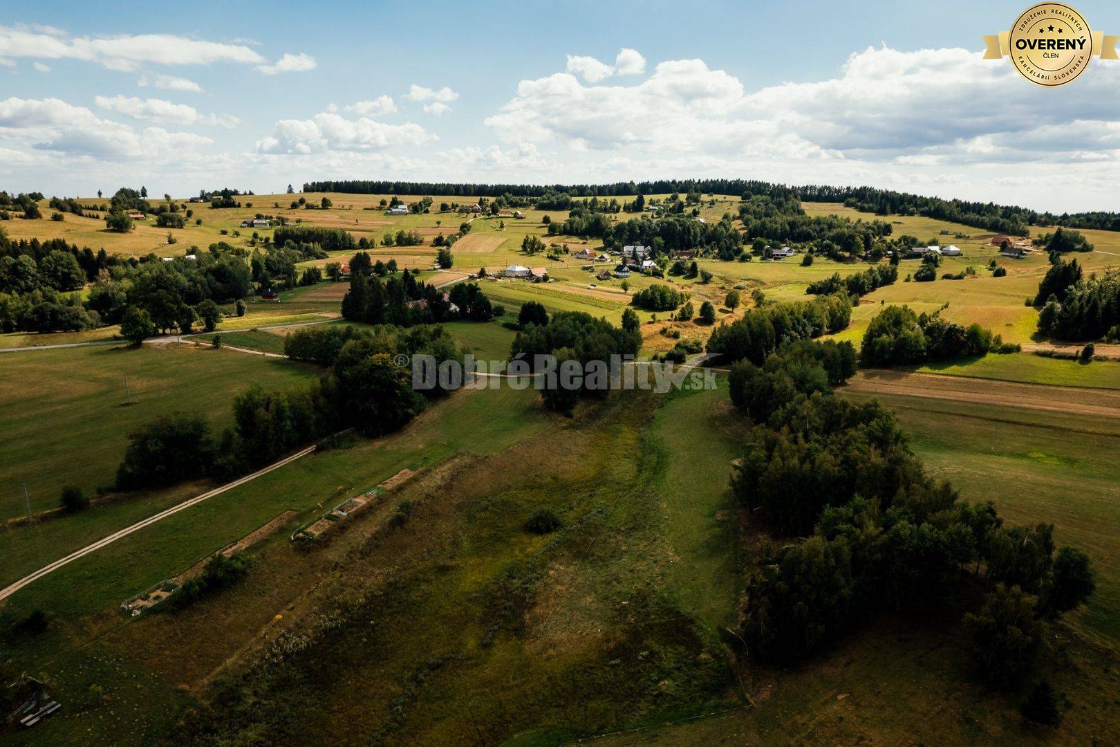 PREDAJ: Pozemok s potokom a hájom, 2587 m2, Detvianska Huta - Vrchdobr