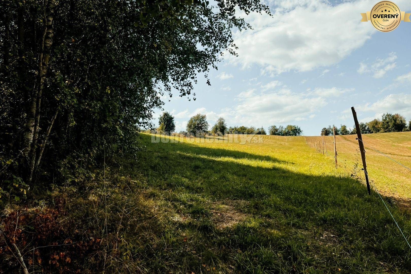 PREDAJ: Pozemok s výhľadmi, 4607 m2, Detvianska Huta - Vrchdobroč, okr