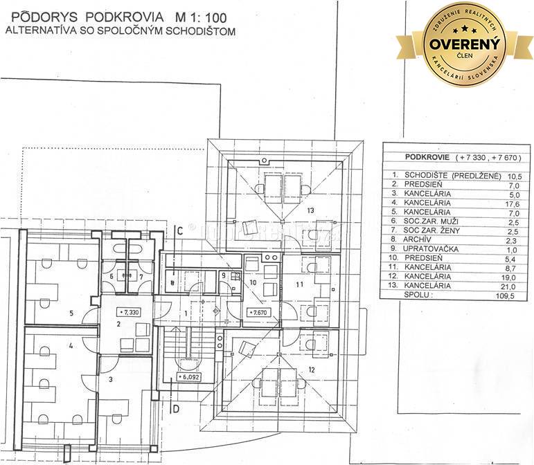 EXKLUZIVNE !.predaj polyfunkčnej budovy v Nitre - Staré Mesto