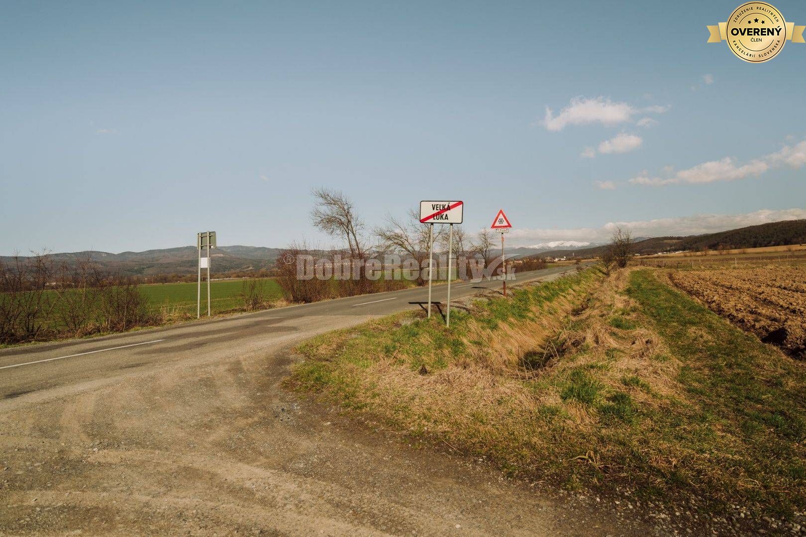 PREDAJ: Pozemok pre rodinný dom, 765 m2, Veľká Lúka, okres Zvolen