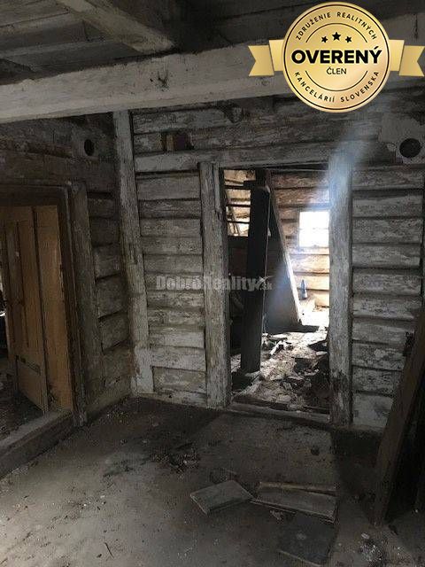 PREDAJ POSLEDNÁ pôvodná banícka drevenica 216m2, Kremnické Bane, Krem