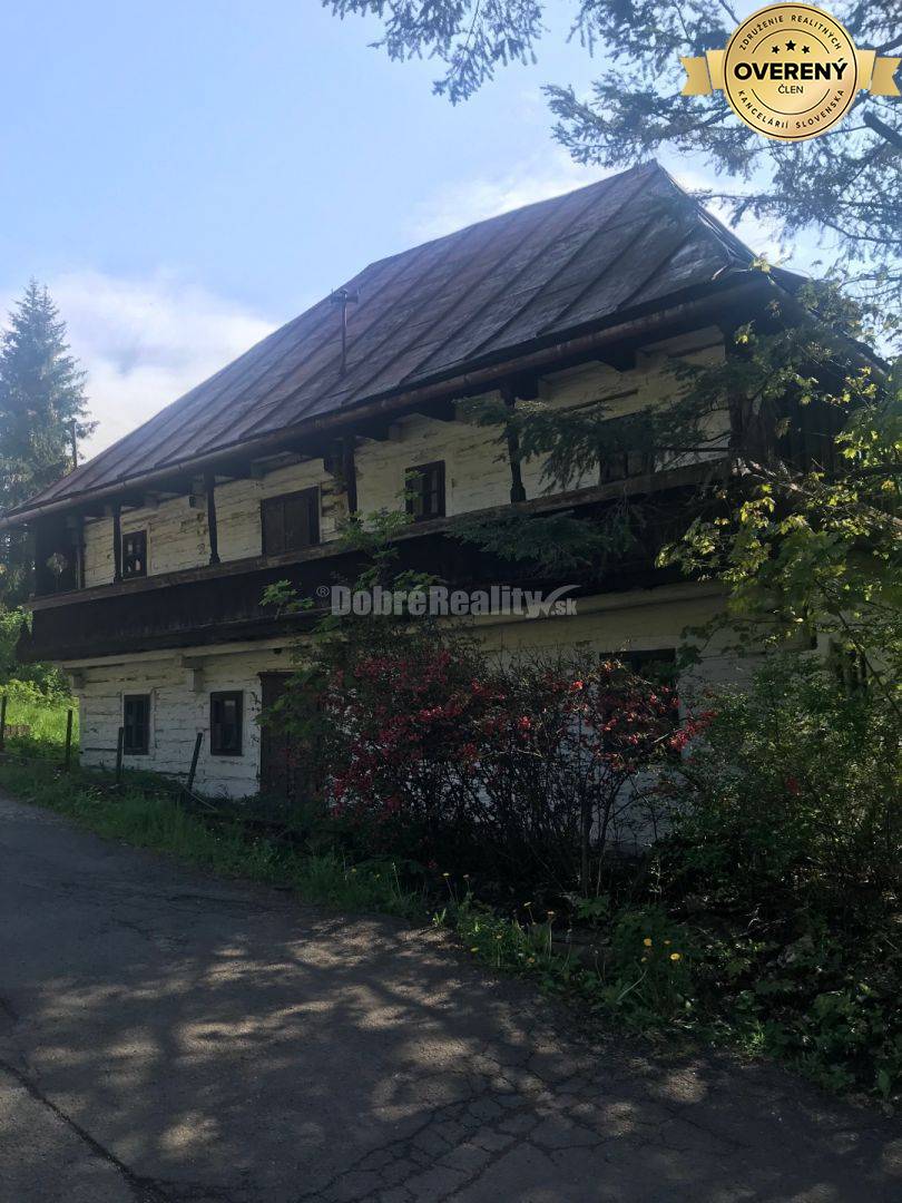 PREDAJ POSLEDNÁ pôvodná banícka drevenica 216m2, Kremnické Bane, Krem