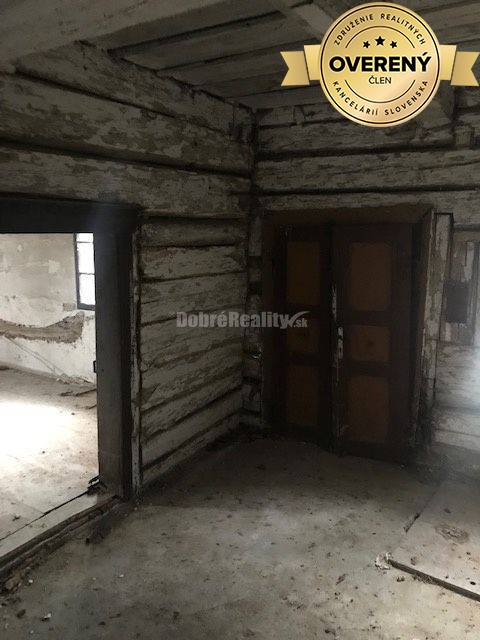 PREDAJ POSLEDNÁ pôvodná banícka drevenica 216m2, Kremnické Bane, Krem