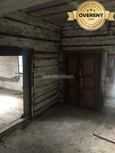 PREDAJ POSLEDNÁ pôvodná banícka drevenica 216m2, Kremnické Bane, Krem