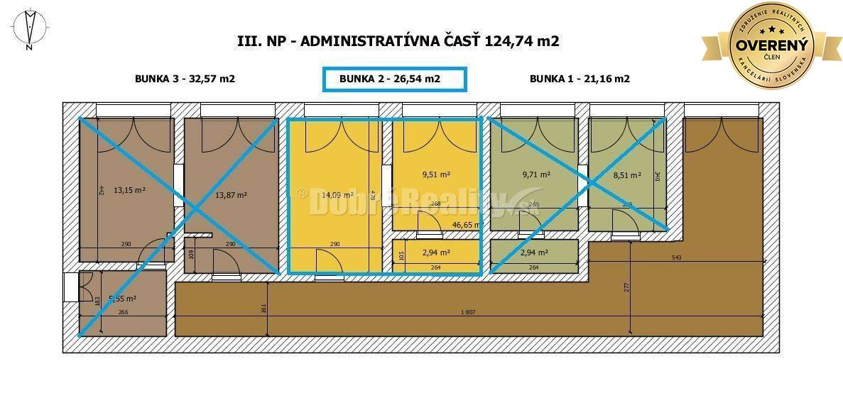 SOKOLOVŇA - PRIESTOR NA PRENÁJOM 26 m2, Brezno