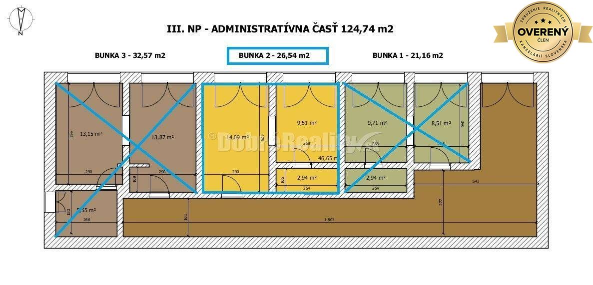 SOKOLOVŇA - PRIESTOR NA PRENÁJOM 26 m2, Brezno