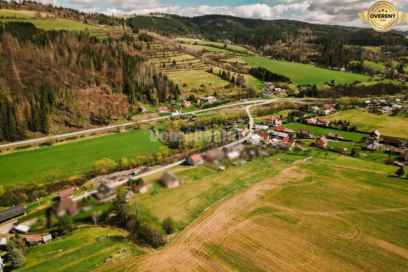 Rozľahlý pozemok pre rodinný dom, 2986 m2, Čierny Balog
