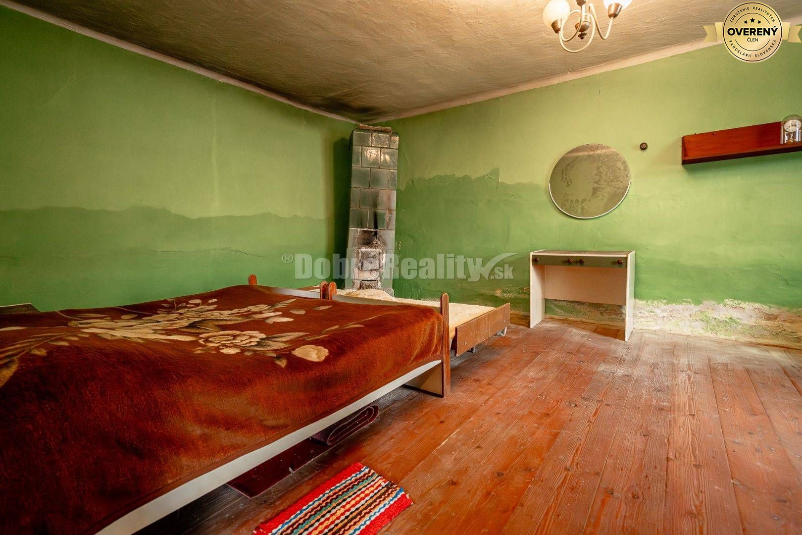 Chalúpka na Dedine s pekným pozemkom pri potoku, 93 m2, Braväcovo