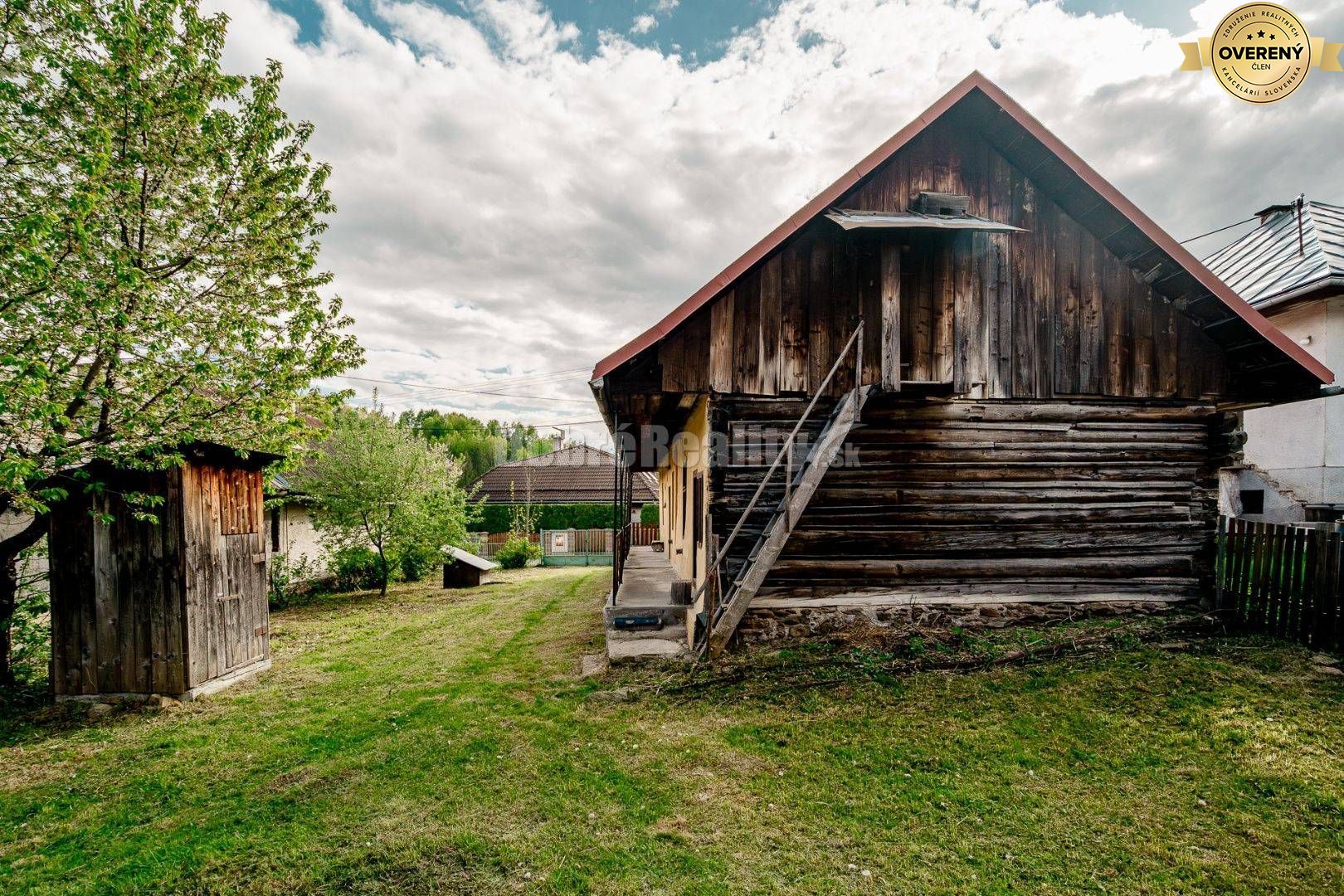 Chalúpka na Dedine s pekným pozemkom pri potoku, 93 m2, Braväcovo