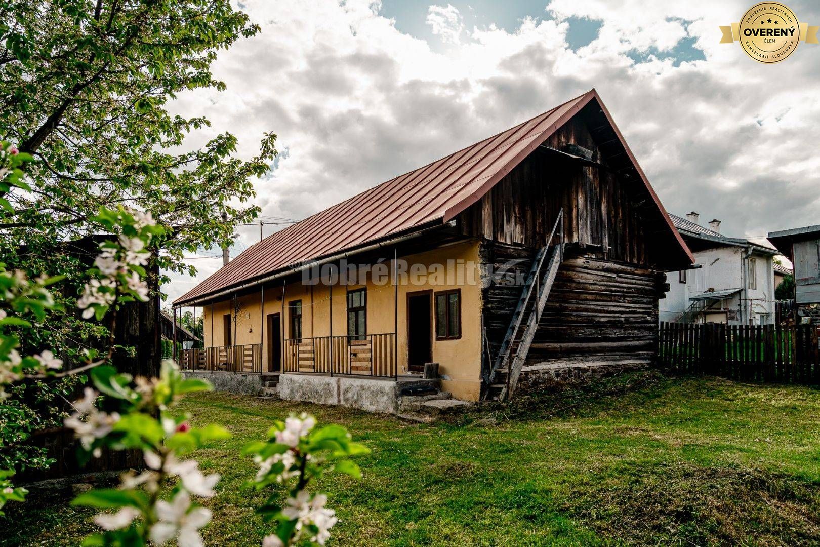 Chalúpka na Dedine s pekným pozemkom pri potoku, 93 m2, Braväcovo