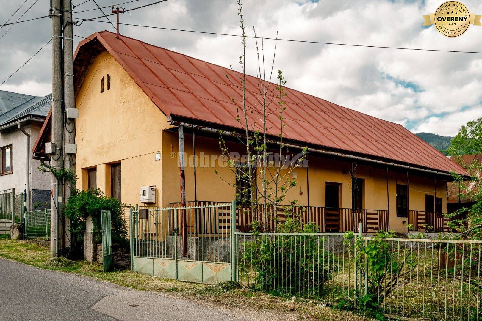 Chalúpka na Dedine s pekným pozemkom pri potoku, 93 m2, Braväcovo