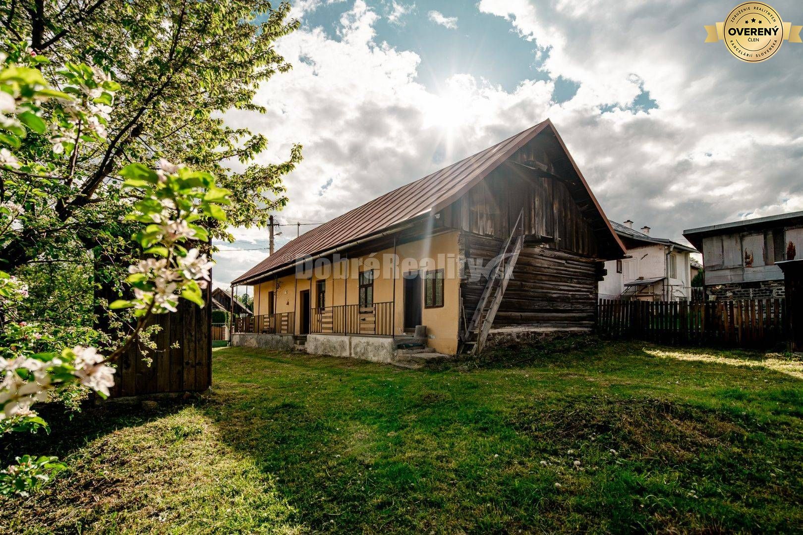 Chalúpka na Dedine s pekným pozemkom pri potoku, 93 m2, Braväcovo