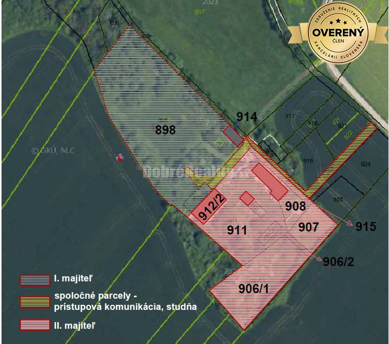 Dobré Reality- Sebestačný vidiecky areál s možnosťou rozdelenia na 2 s